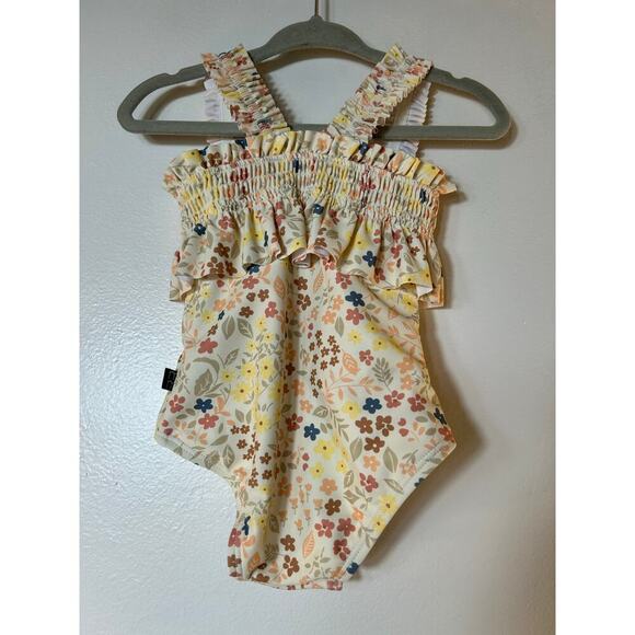 MODERN MOMENTS by GERBER Girl’s Floral One Piece Swimsuit / Size: 3-6 Months - Picture 6 of 6